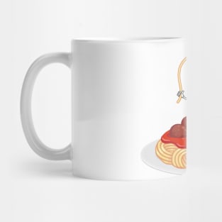 Skipping Meatball Mug